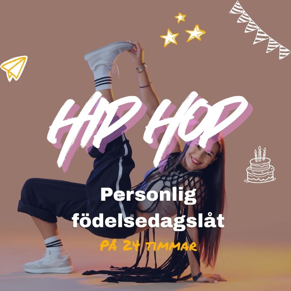 Personlig födelsedagslåt med Hip-Hop på Singly!